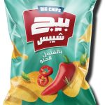 Big Chips Sweet Pepper Potato Chips 5 LE