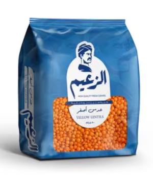 الزعيم عدس اصفر 500جم