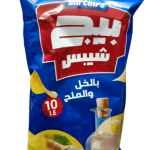 بيج شيبس خل و ملح 10 ج