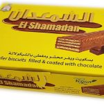 الشمعدان ميجا مغطي بالشوكولاتة اصفر 6 قطع