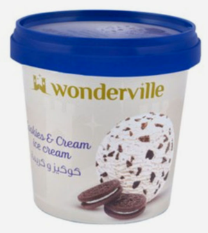 Wonderful Cup Cookies and Cream