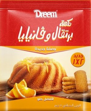 برتقال و فانيليا دريم 125 جرام