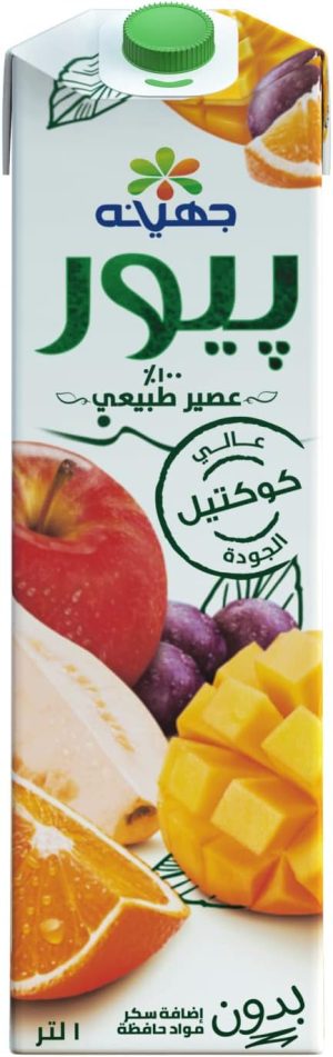 عصير جهينه كوكتيل بيور 1 لتر