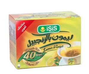 ايزيس ليمون و زنجبيل 12 فتله